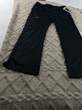 Cherokee  Black Straight -Leg  Pants
 Size Medium Medical Staff NWT